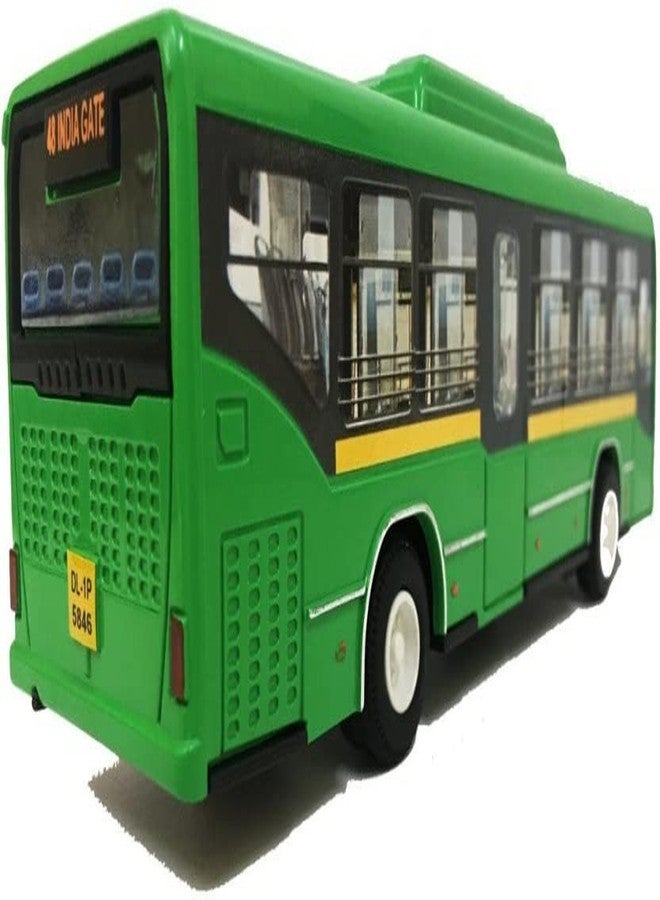 USCATALOG Gift Gallery Pull Back Toys Low Floor Bus - Image 4